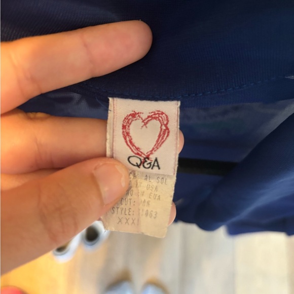 Sheer Blue Button up - Picture 7 of 7